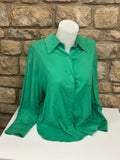 Chemise verte oversize Art Love