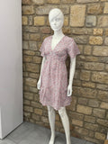 Robe imprimée fleurs aux nuances douces