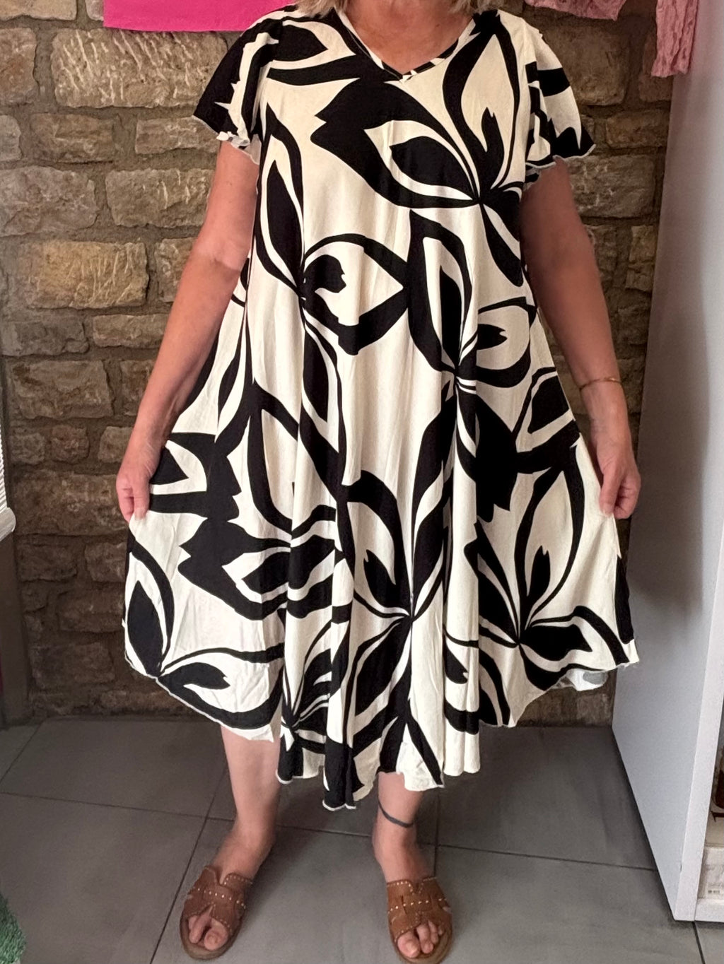Robe longue fluide chic & confort
