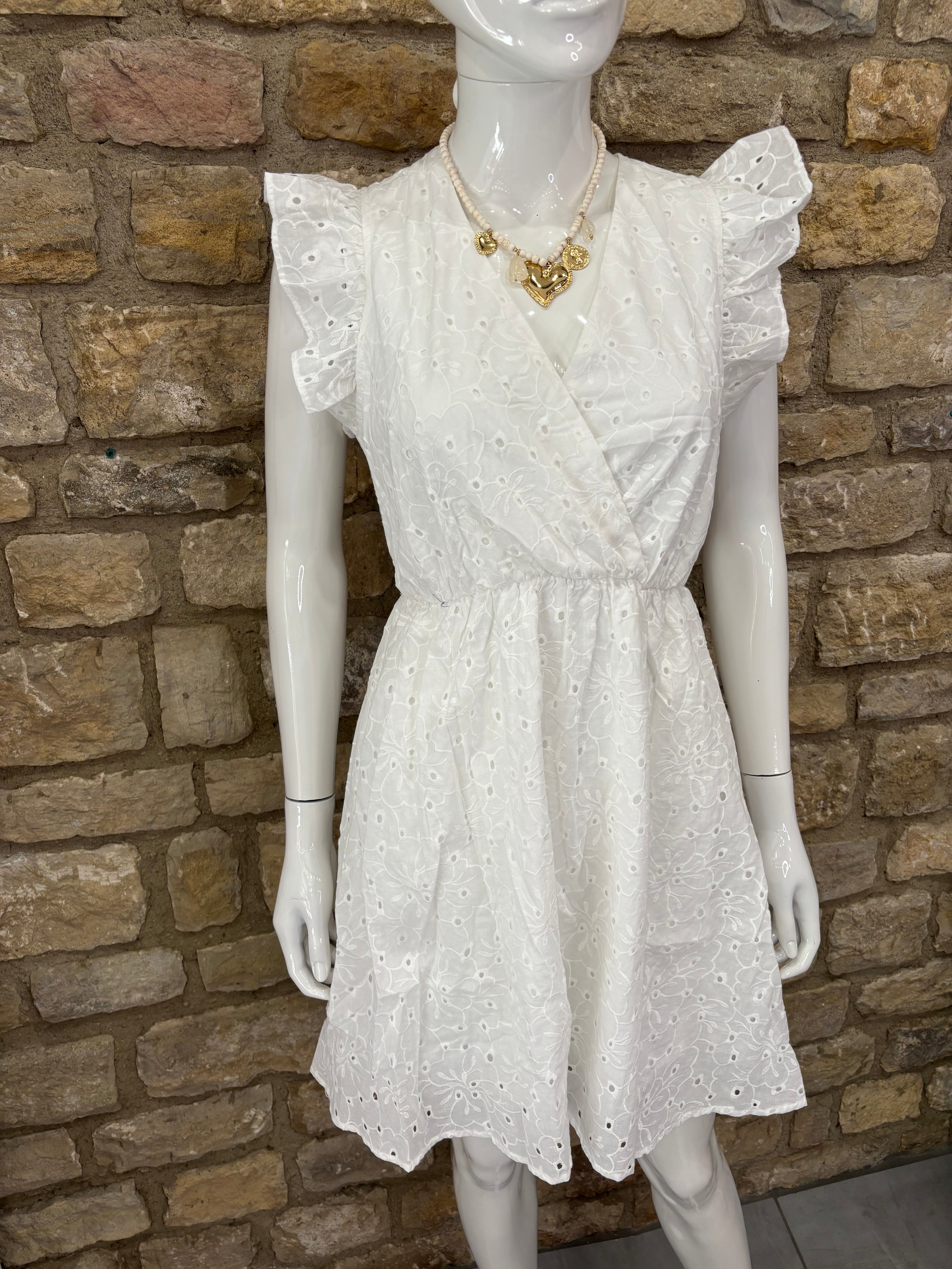Robe broderie anglaise