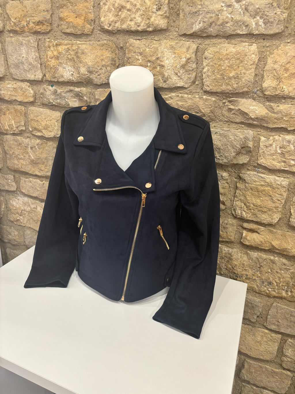 Veste courte marine