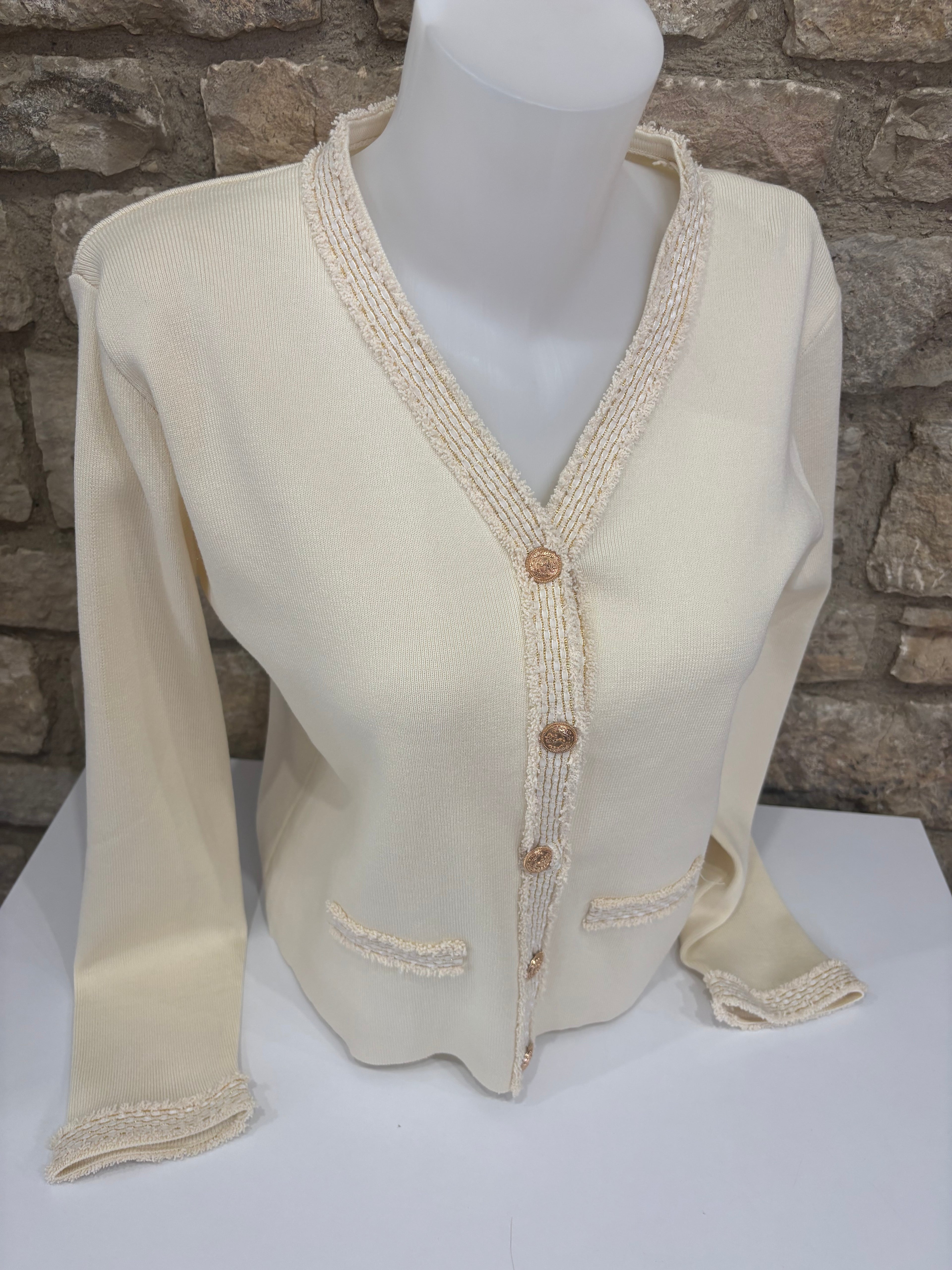 Cardigan écru