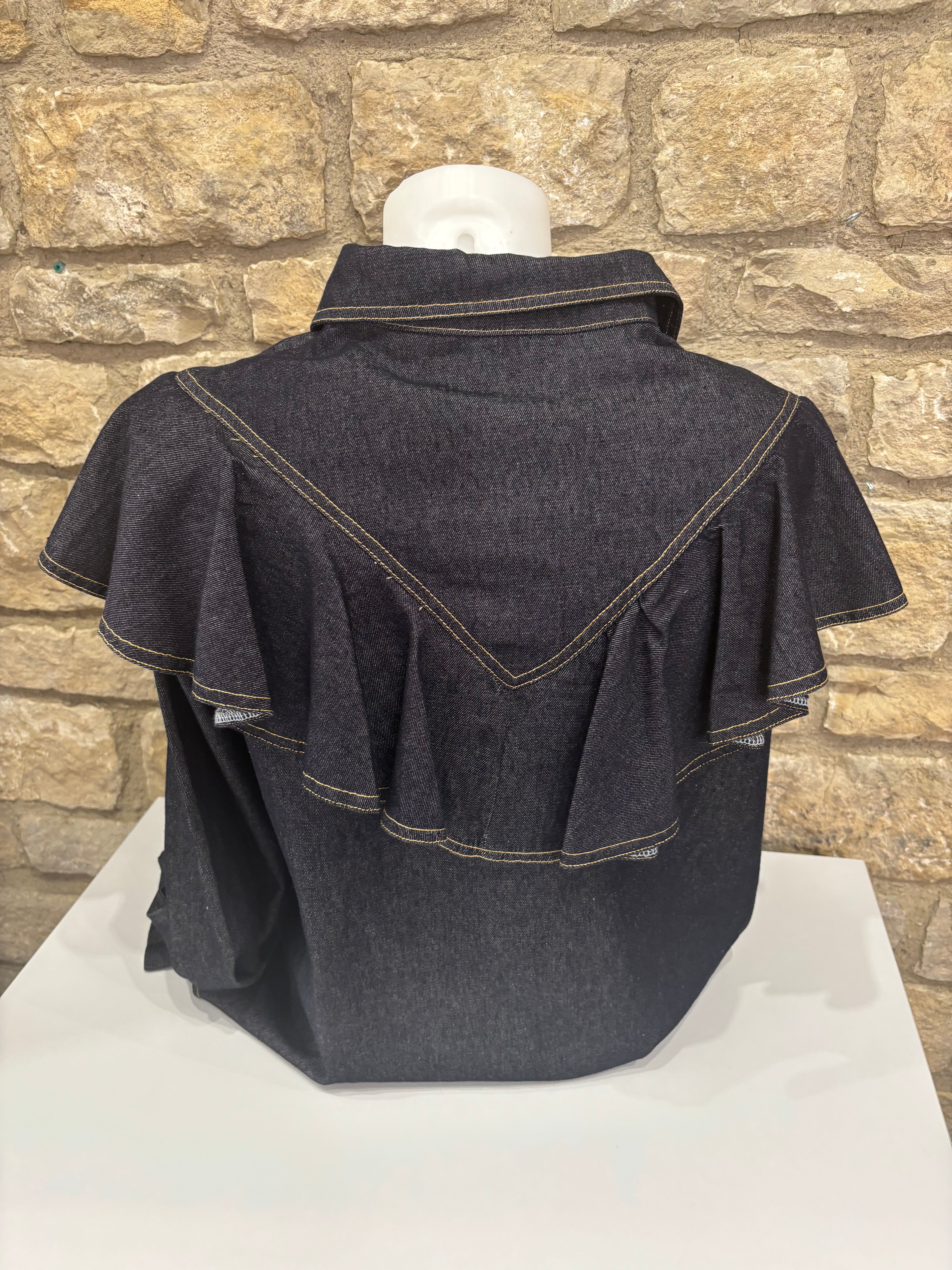 Chemise jeans dark blue