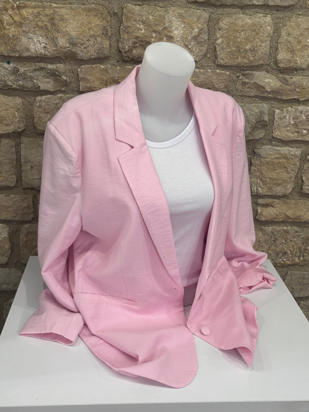 Veste blazer Ichi rose