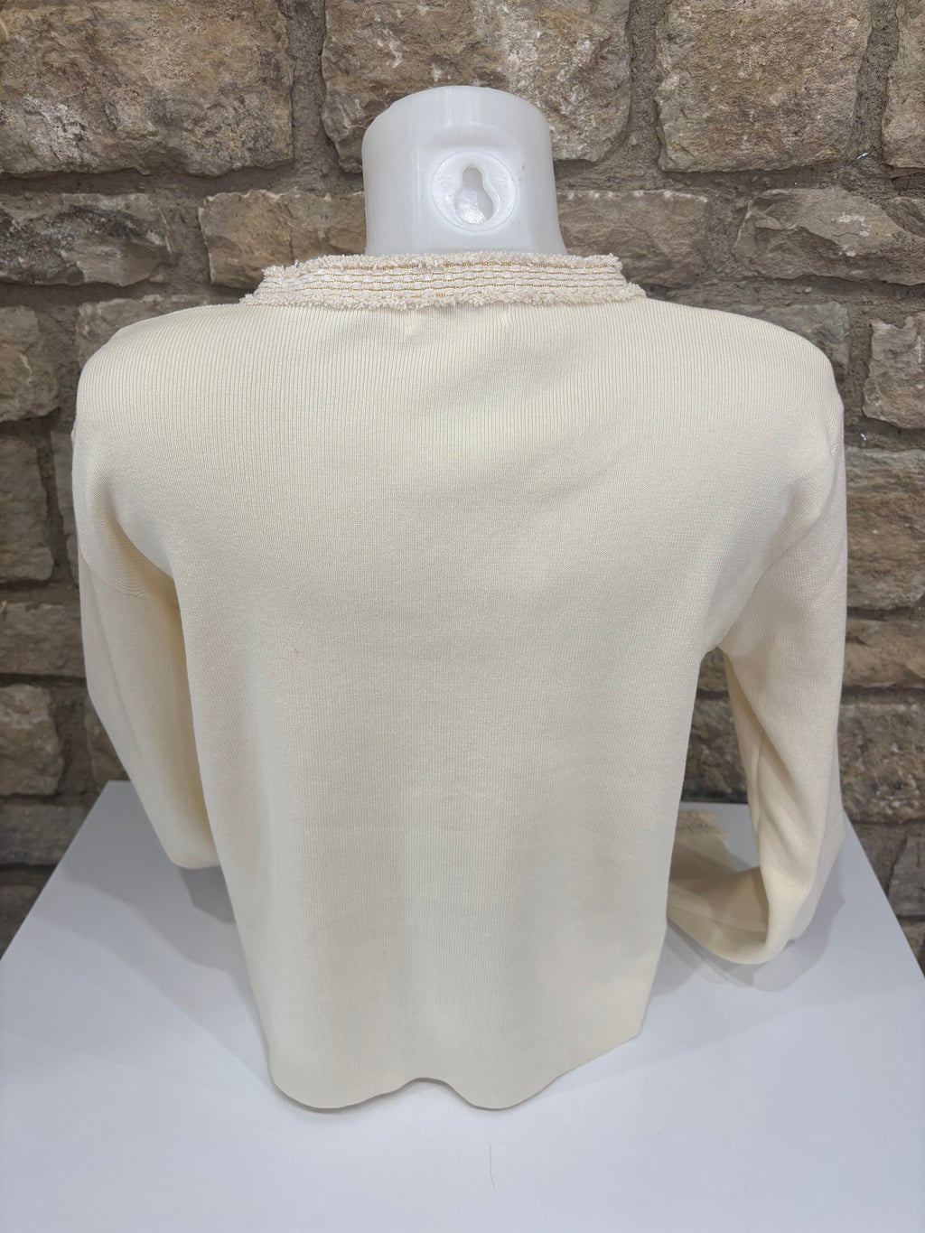 Cardigan écru