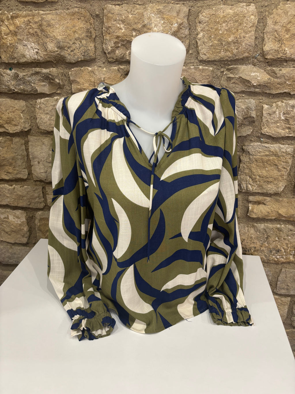Blouse multicolore