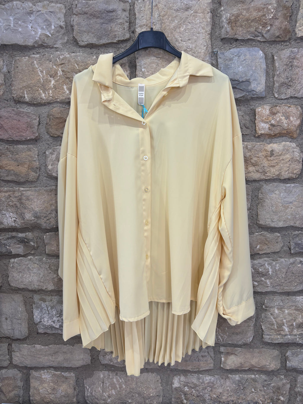 Chemise  plissée dos