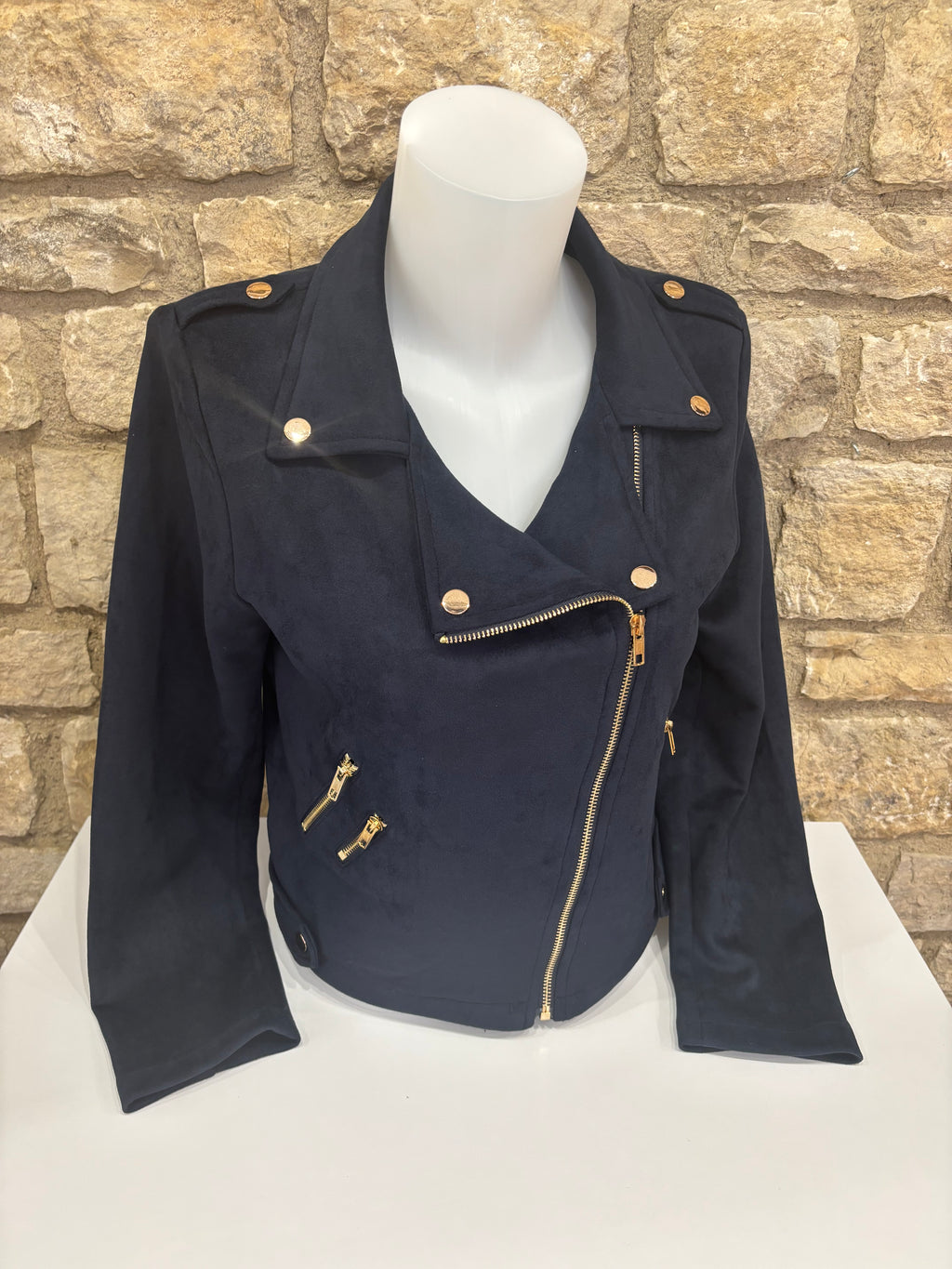Veste courte marine