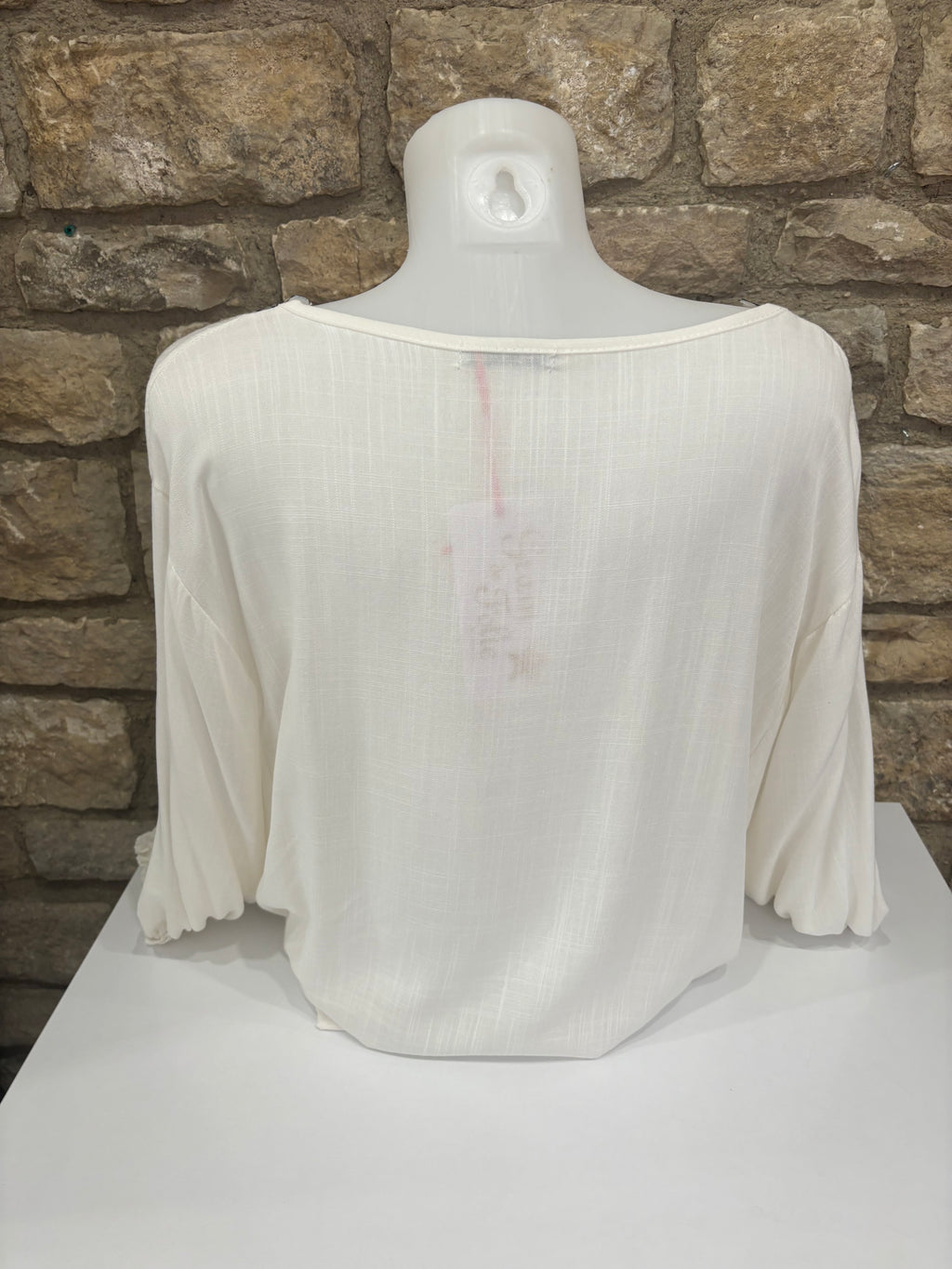 Blouse lin et coton
