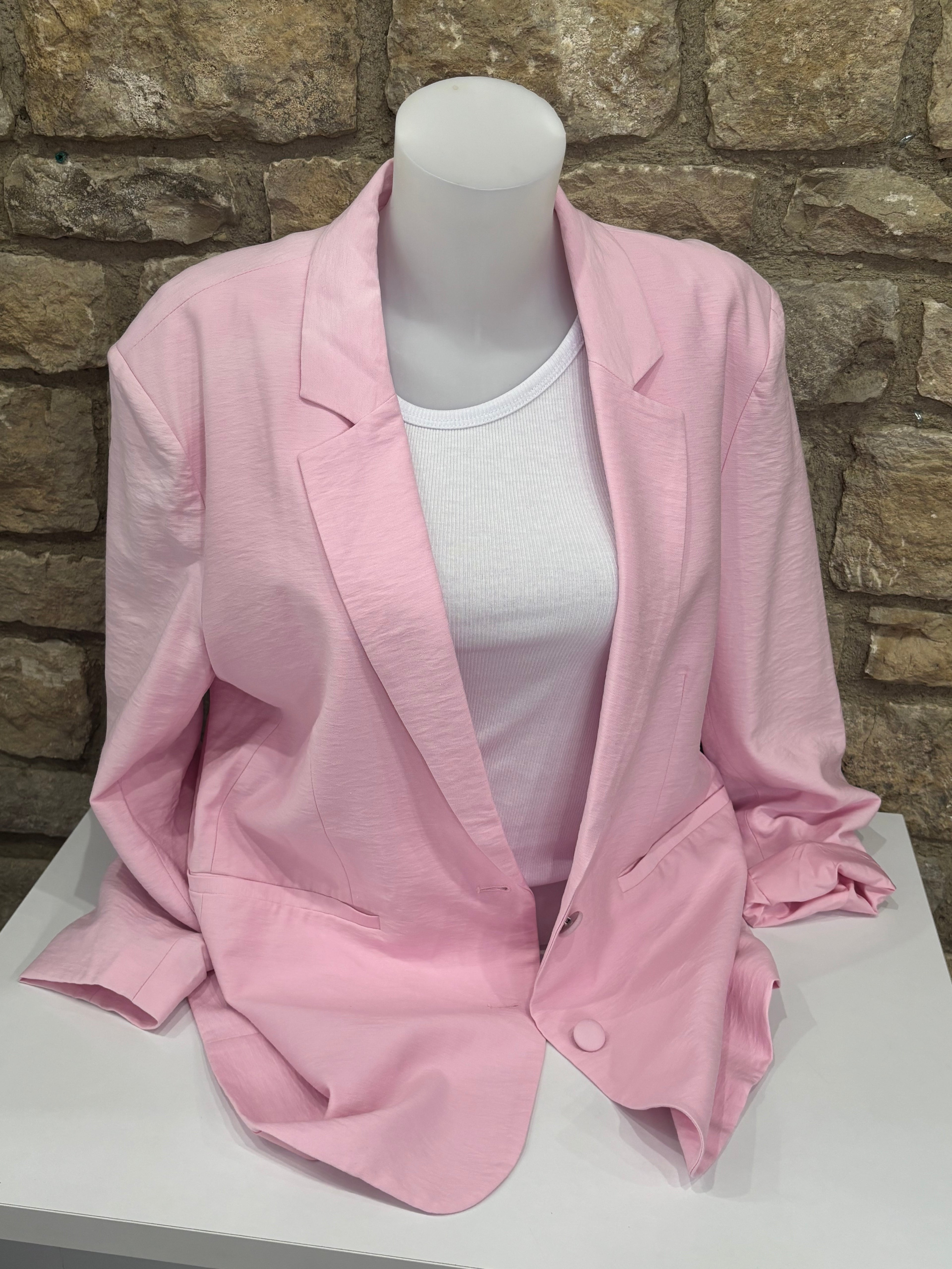 Veste blazer Ichi rose