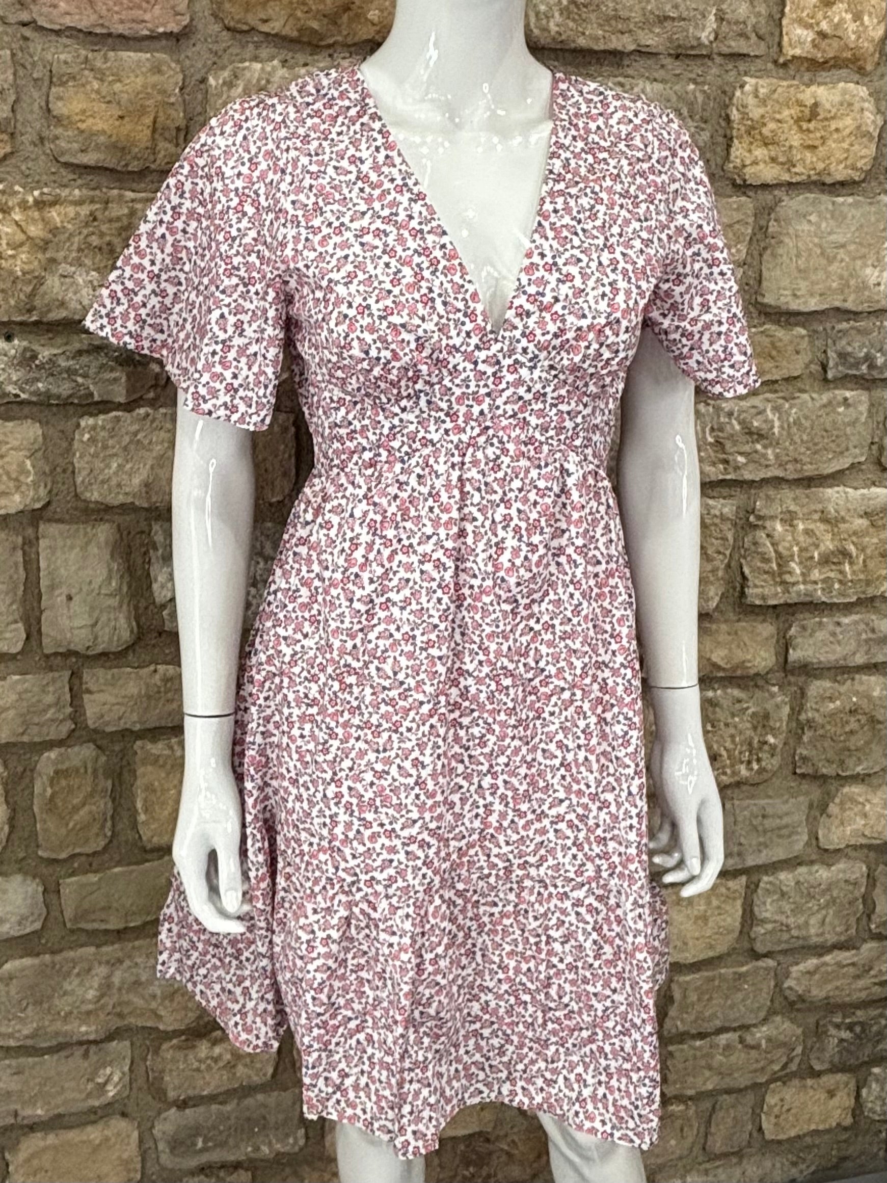 Robe imprimée fleurs aux nuances douces