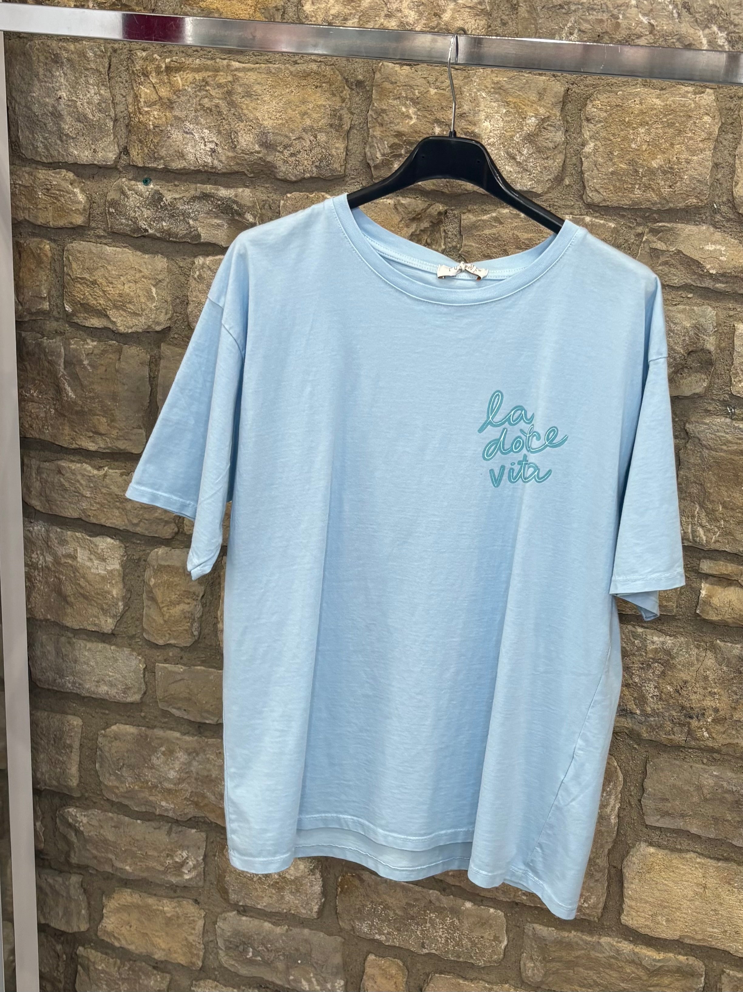 T-shirt à manches courtes Dolce Vita bleu ciel