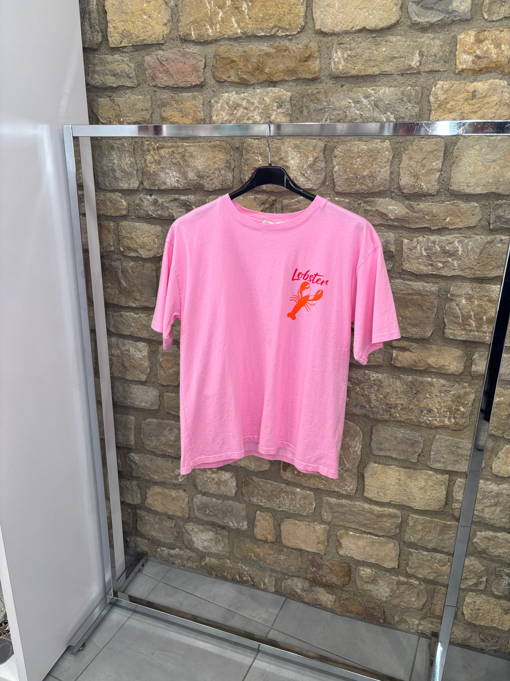 T-shirt à manches courtes Lobster rose