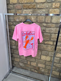 T-shirt à manches courtes Lobster rose