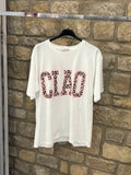 T-shirt à manches courtes CIAO blanc