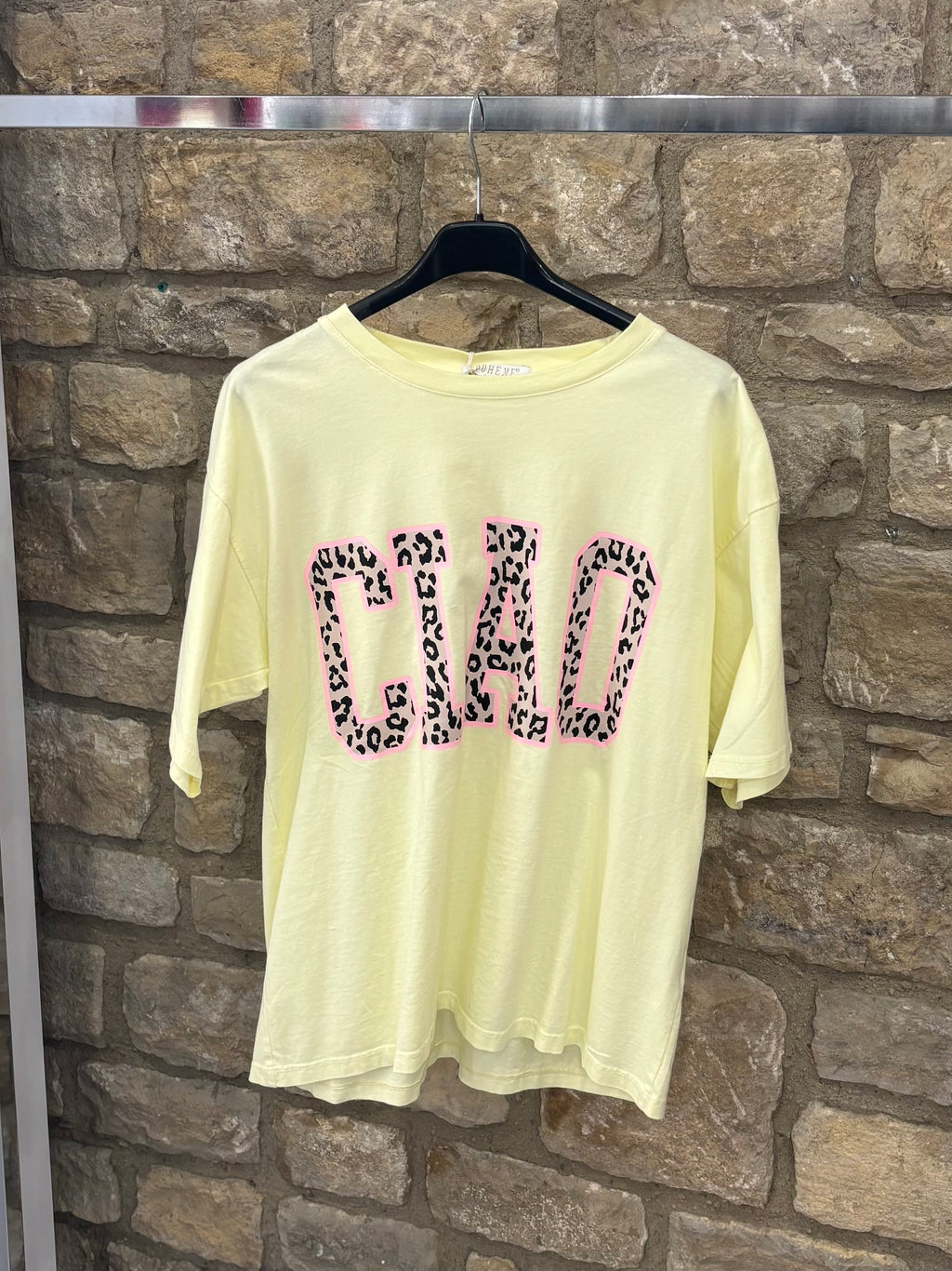 T-shirts à manches courtes CIAO jaune