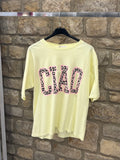 T-shirts à manches courtes CIAO jaune