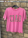 T-shirt manches courtes CIAO rose