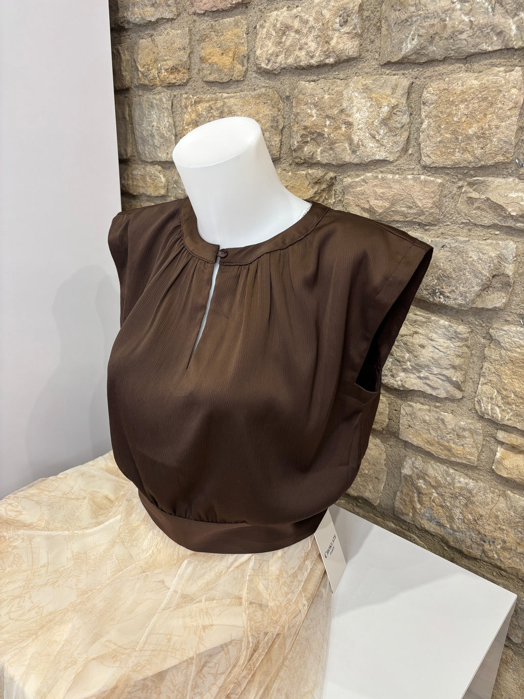 Crop- Top choco