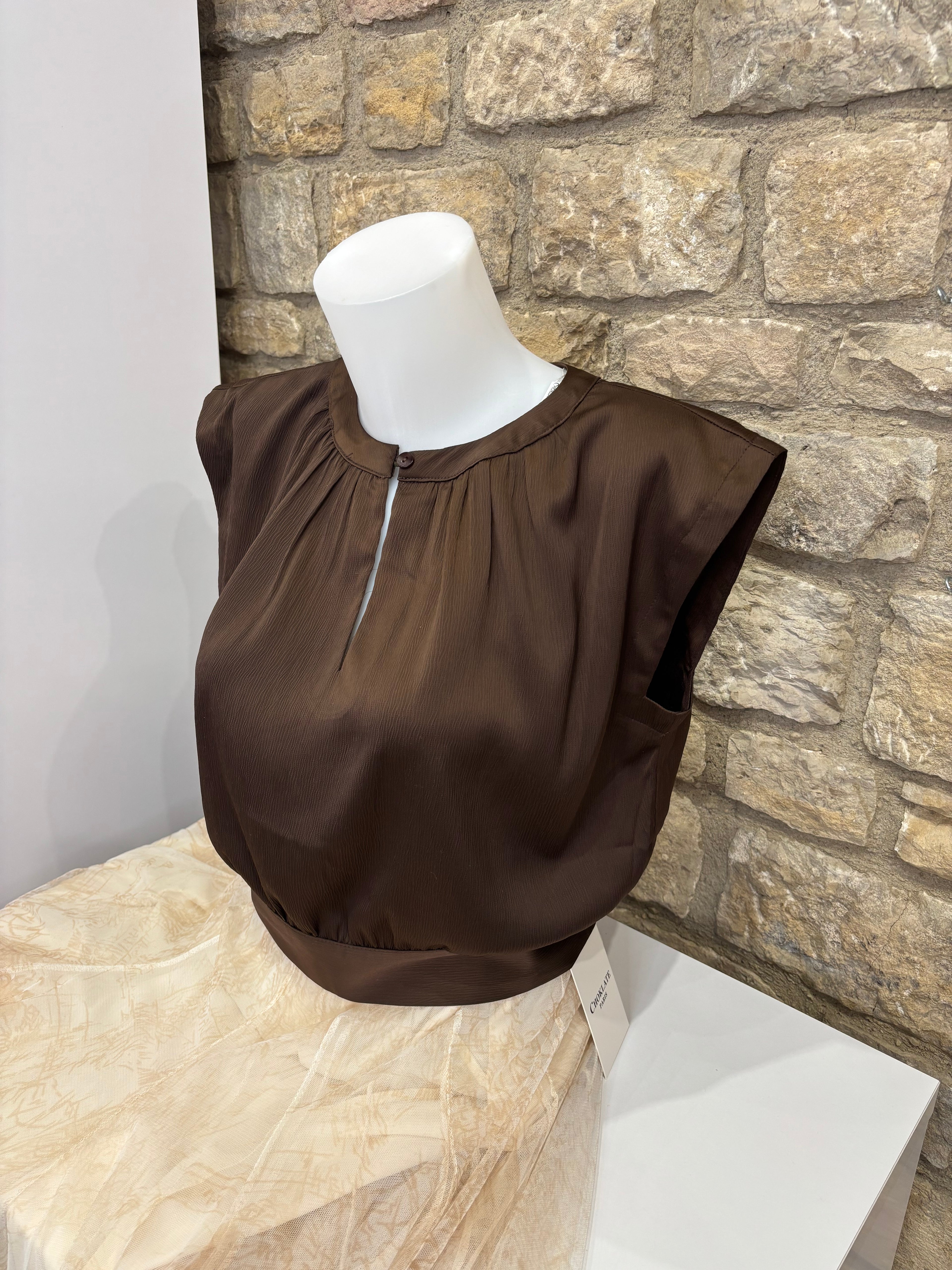 Crop- Top choco