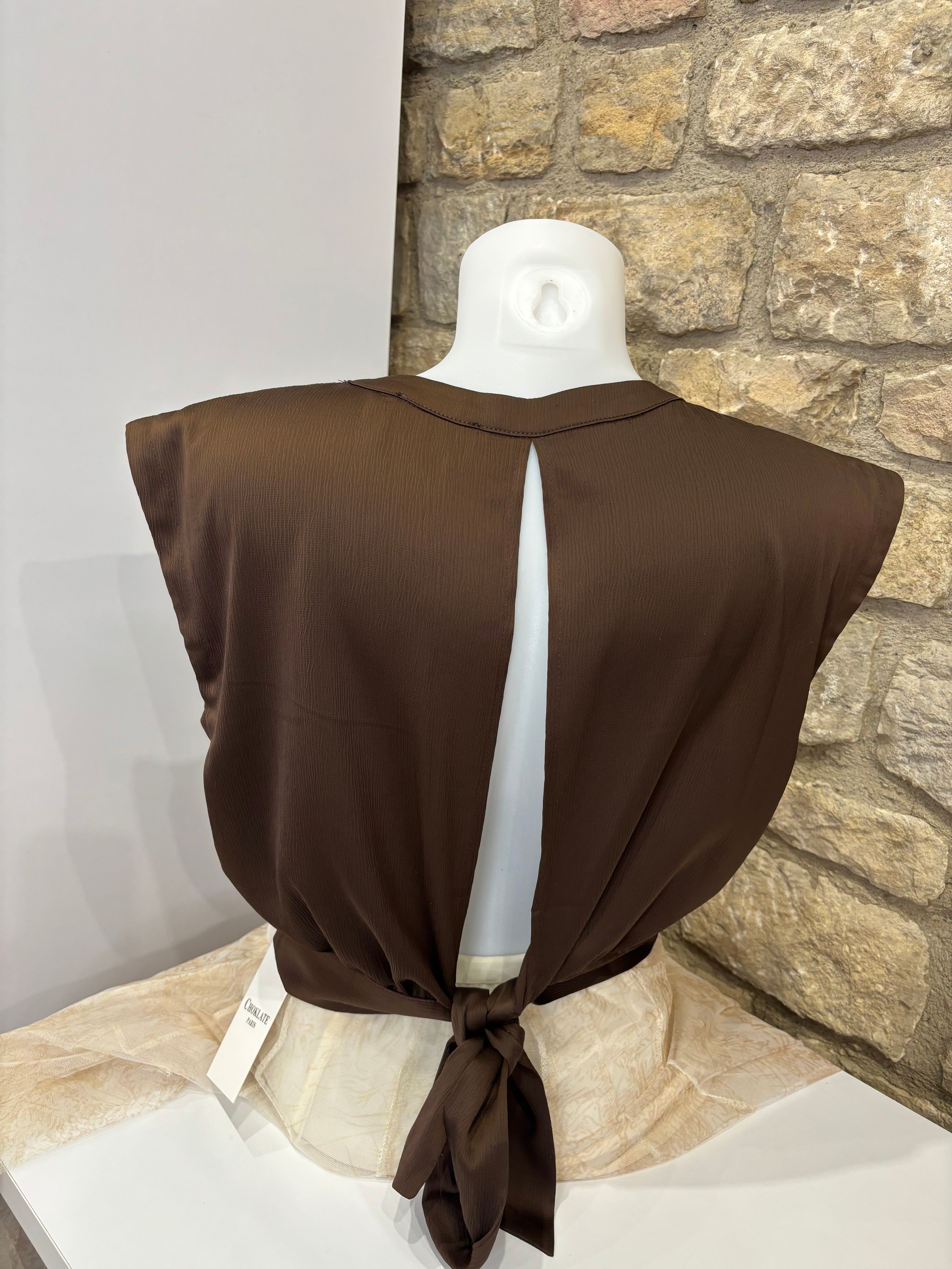 Crop- Top choco
