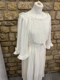 Robe Plissée "Blanche"