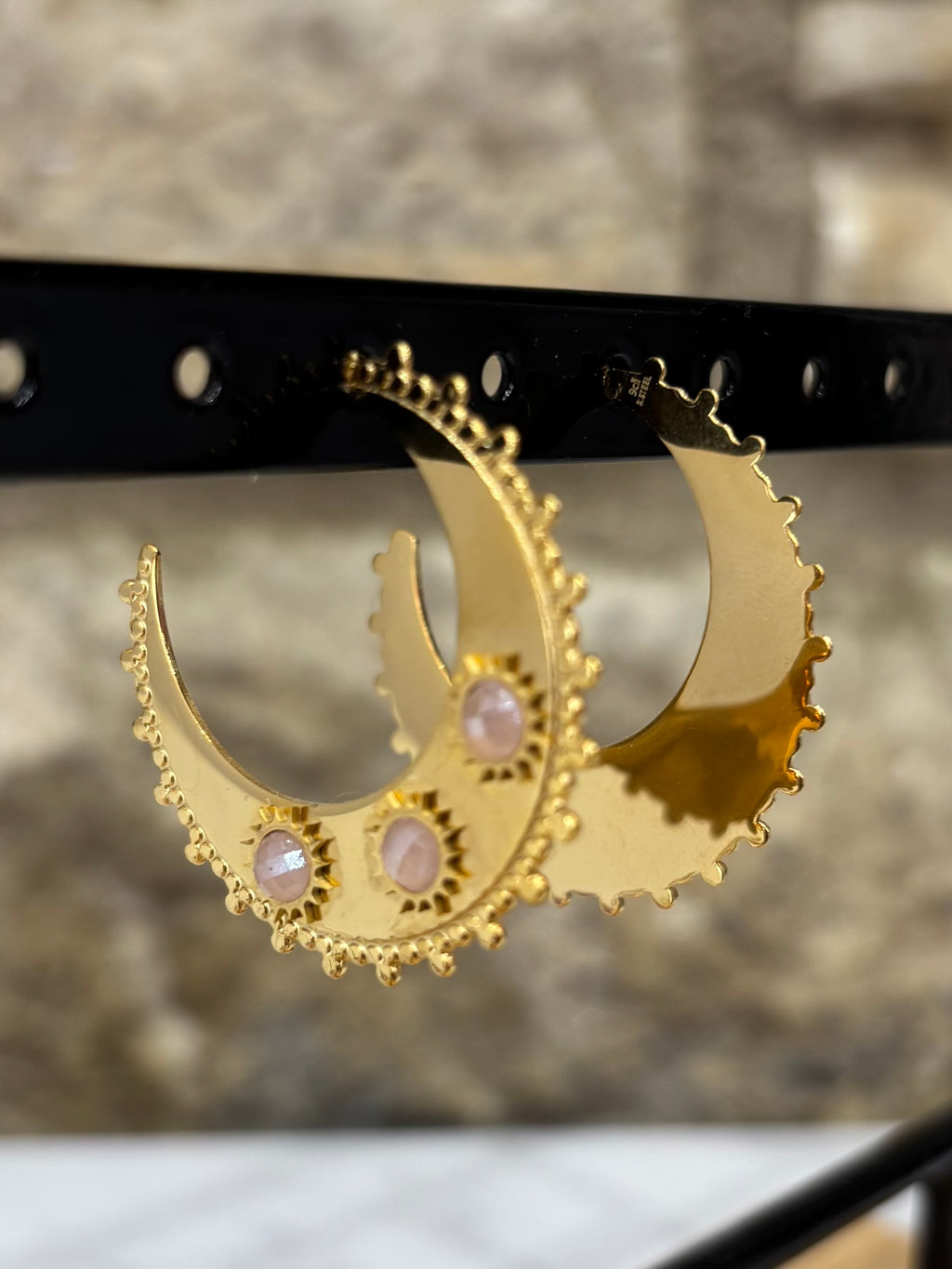 Boucles d'oreilles Créoles épaisses