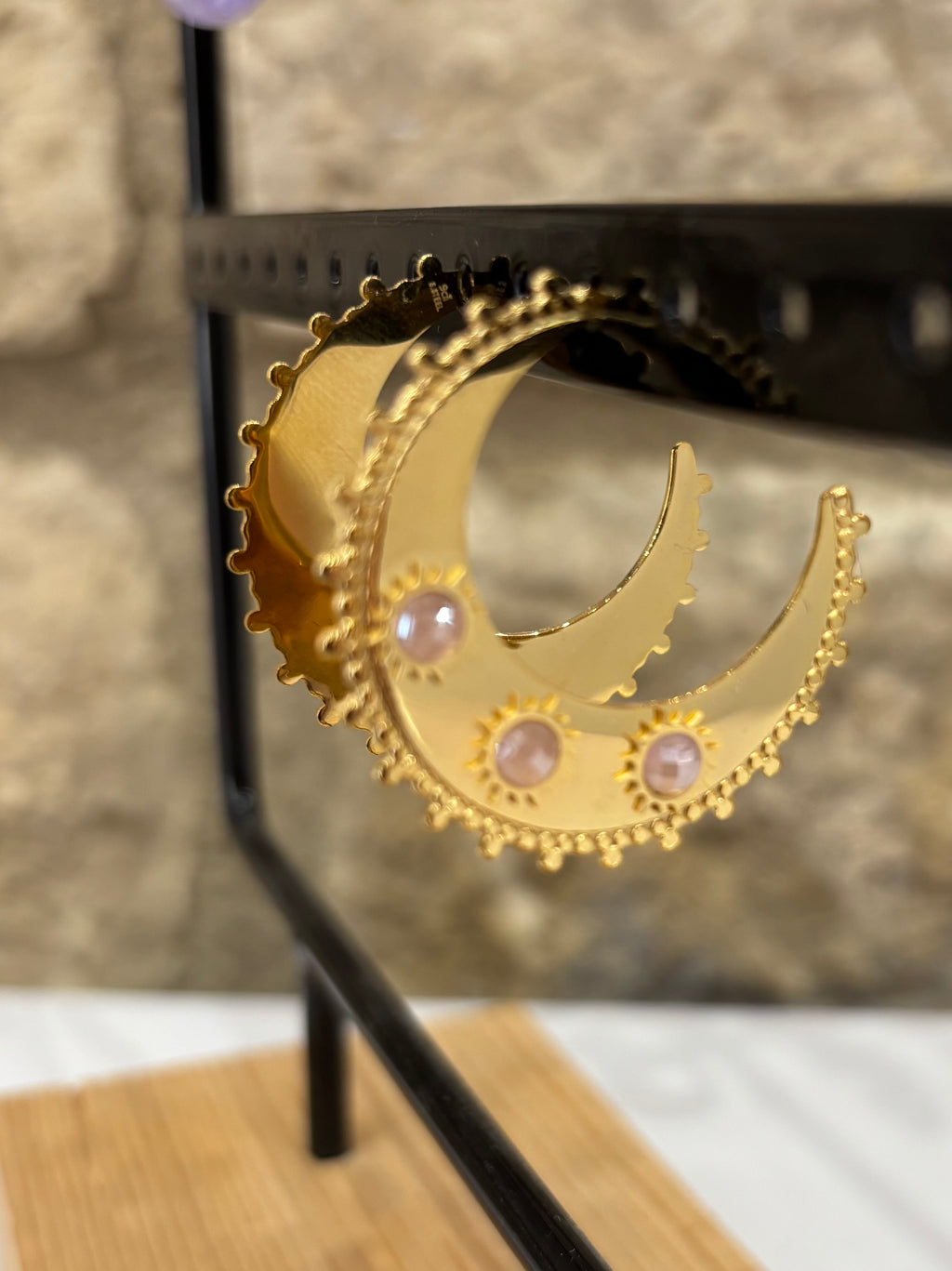 Boucles d'oreilles Créoles épaisses