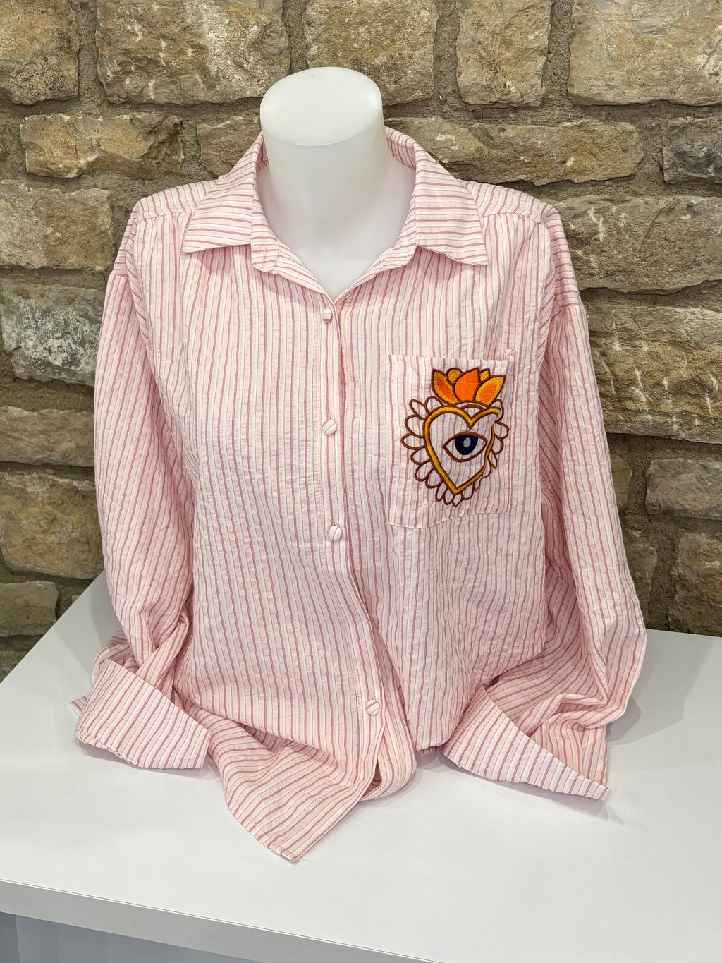 Chemise Rose Émilie