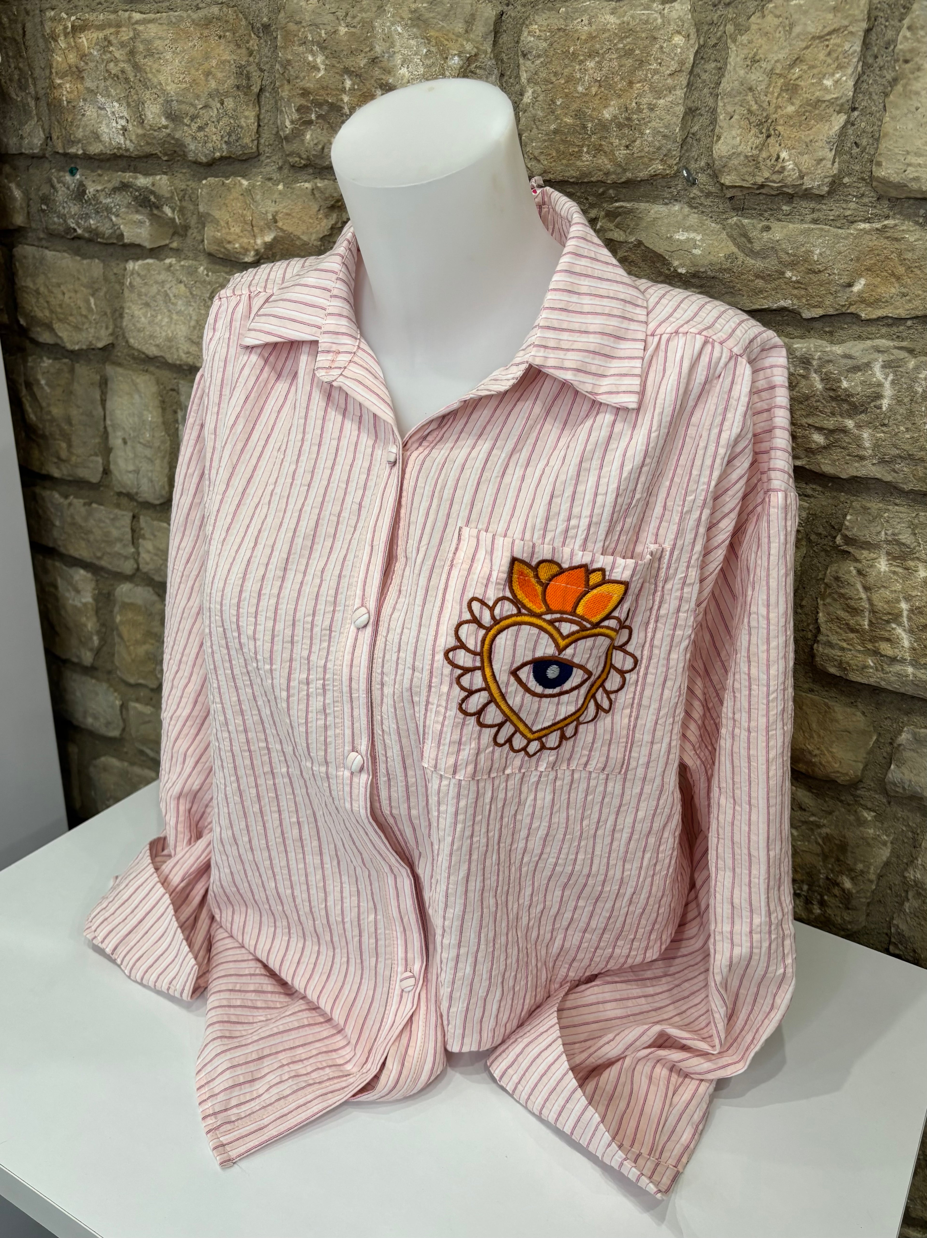 Chemise Rose Émilie